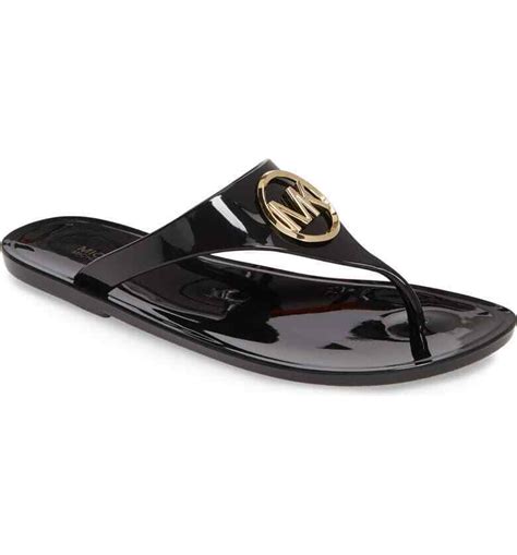 Michael Kors Lillie Jelly Thong Sandals 